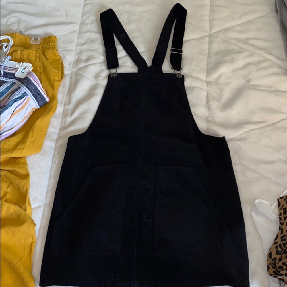 Corduroy Overall Dress